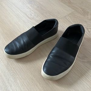 Vince leather slip ons
